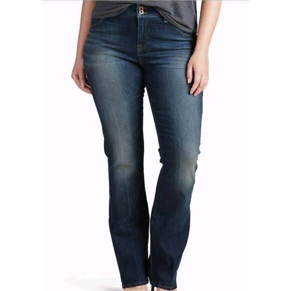 NWT Lucky Brand Size 20W plus size emma bootcut jean, Curvy, High Rise Fit - Picture 1 of 3